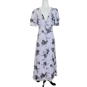 Michael Michael Kors  floral Button down Midlenght Dress